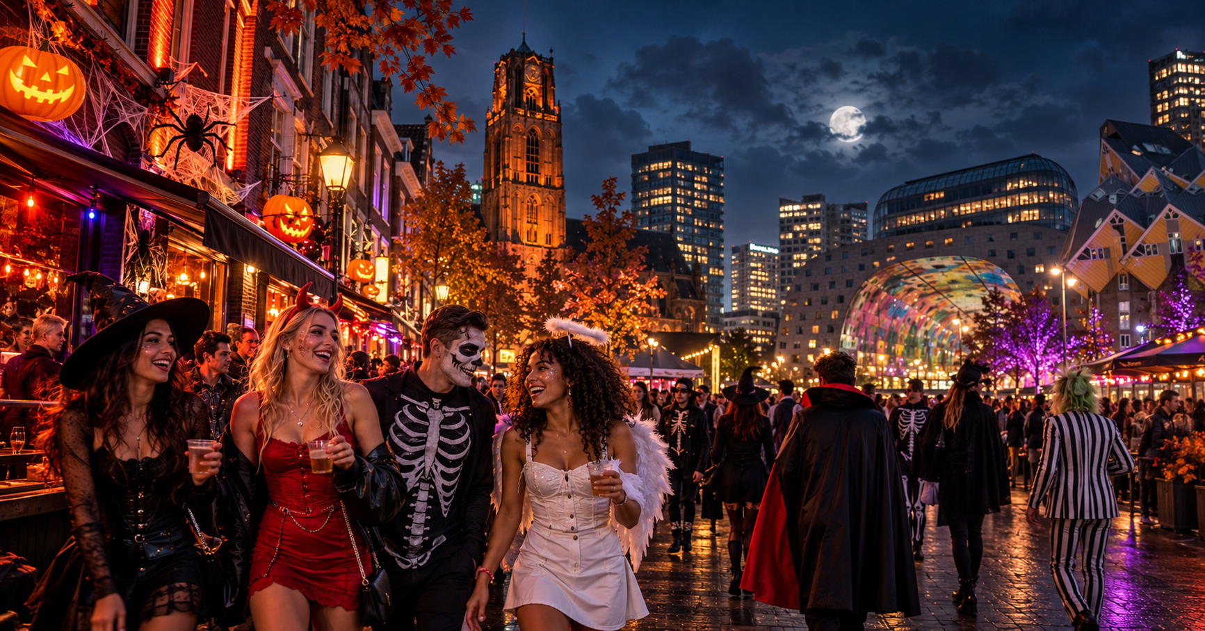 Halloween in Rotterdam 2026: parties, haunted houses and family events Halloween in Rotterdam 2026: parties and family events